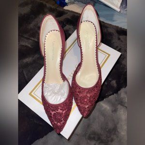 CHARTER CLUB WINE NANEE POINTED TOE Pumps